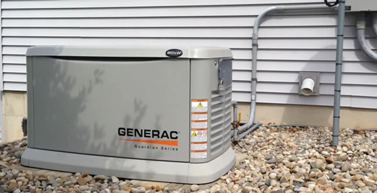 generator installation service featuring outdoor standby generator setup by licensed electricians in Wilmington, NC