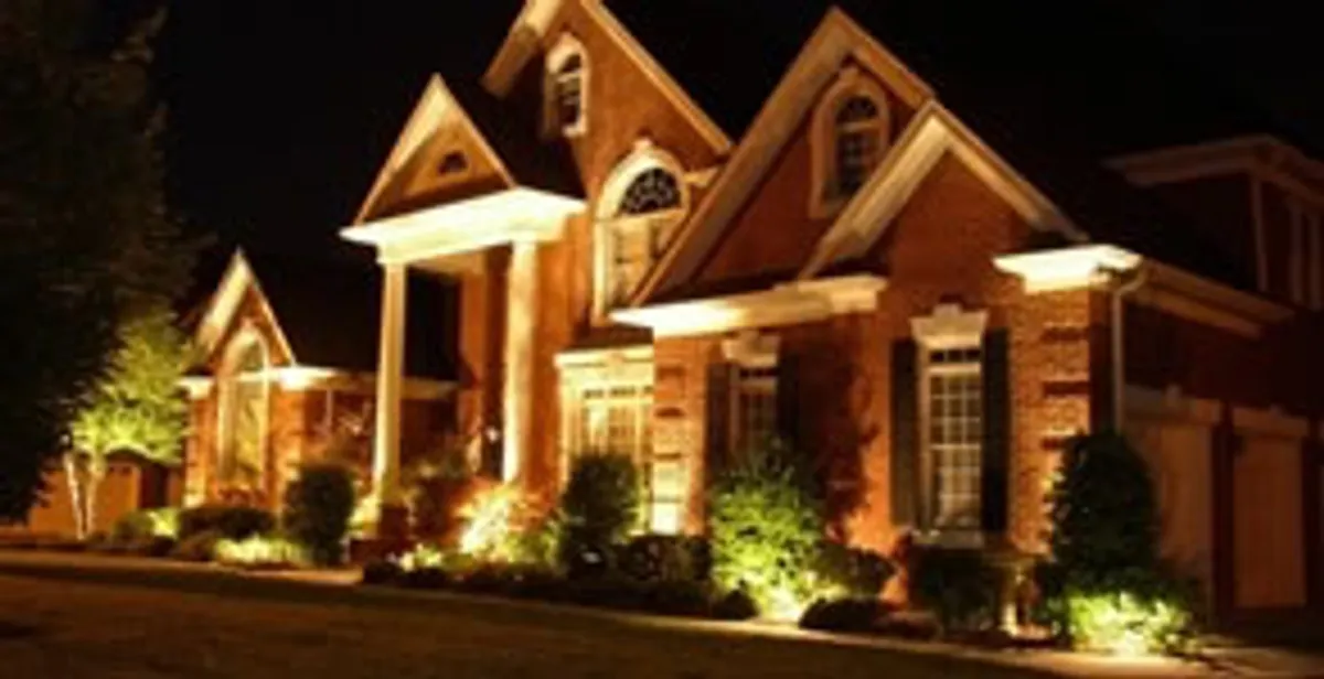 landscape lighting installation services enhancing residential exterior lighting in Wilmington, NC